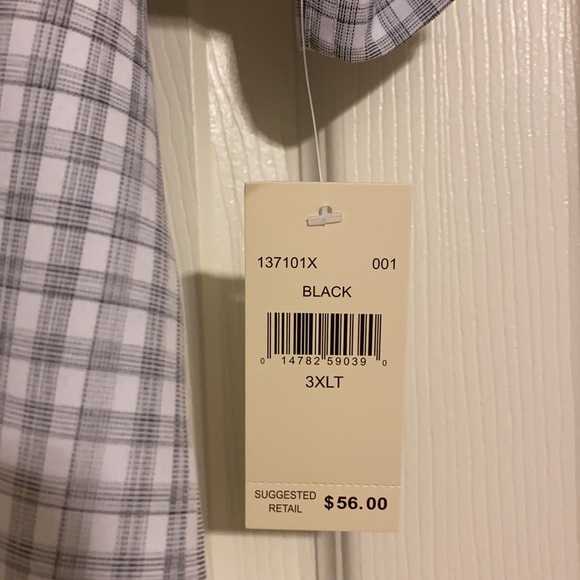 Haggar Men’s Big and Tall Shirt - Picture 3 of 4